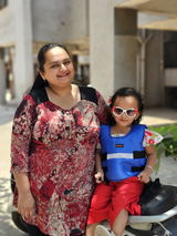 Two Wheeler Child Safety Belt (Black)