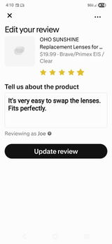 Anonymous review photo