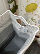 22"x16"x13" Woven Laundry Hamper