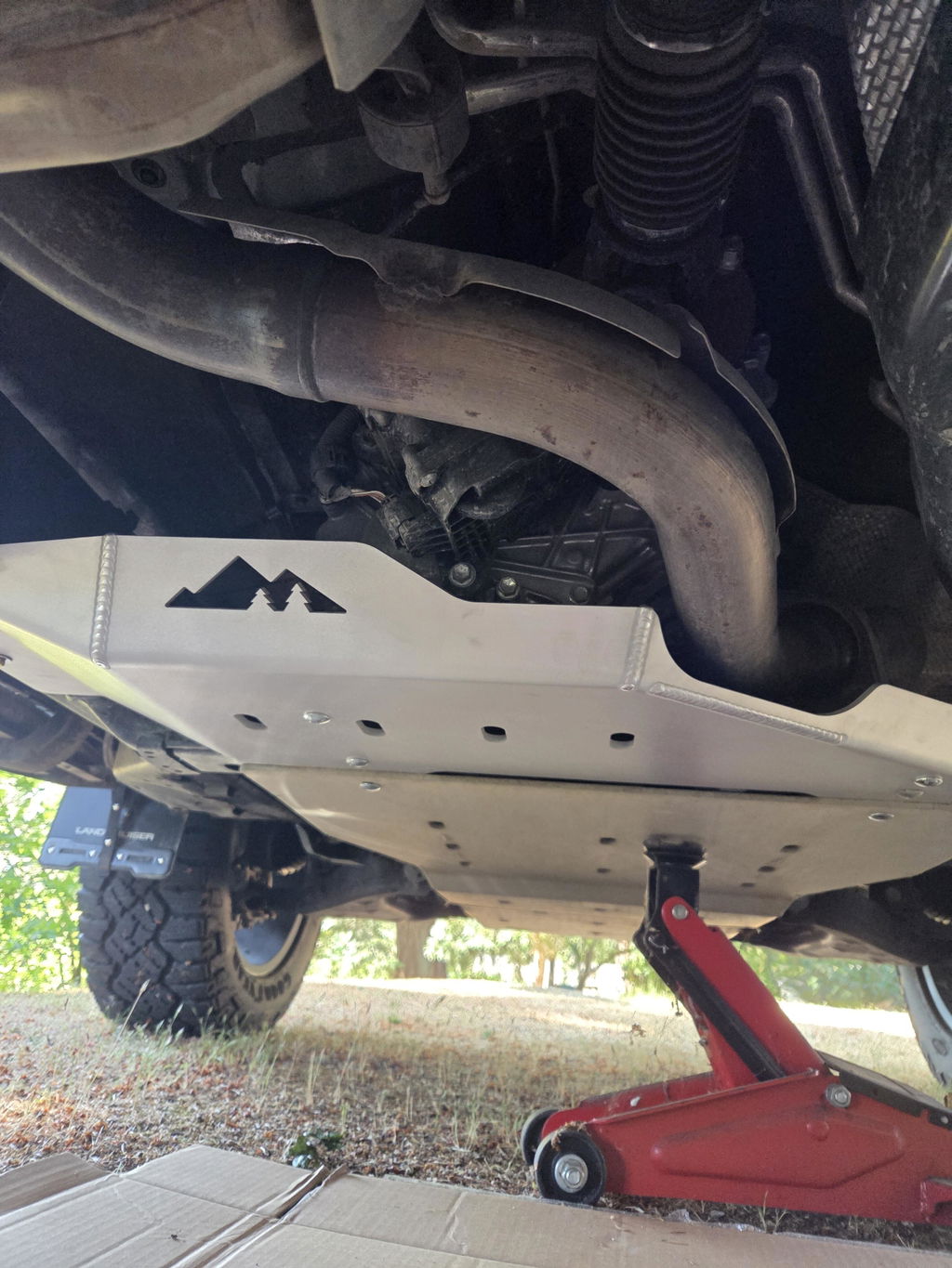 '24+ LAND CRUISER 250 Transfer Case Skid Plate *Hybrid