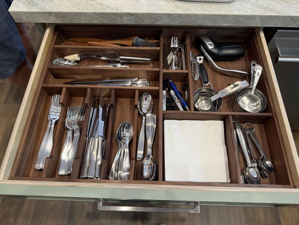Customer photo — Teresa's drawer