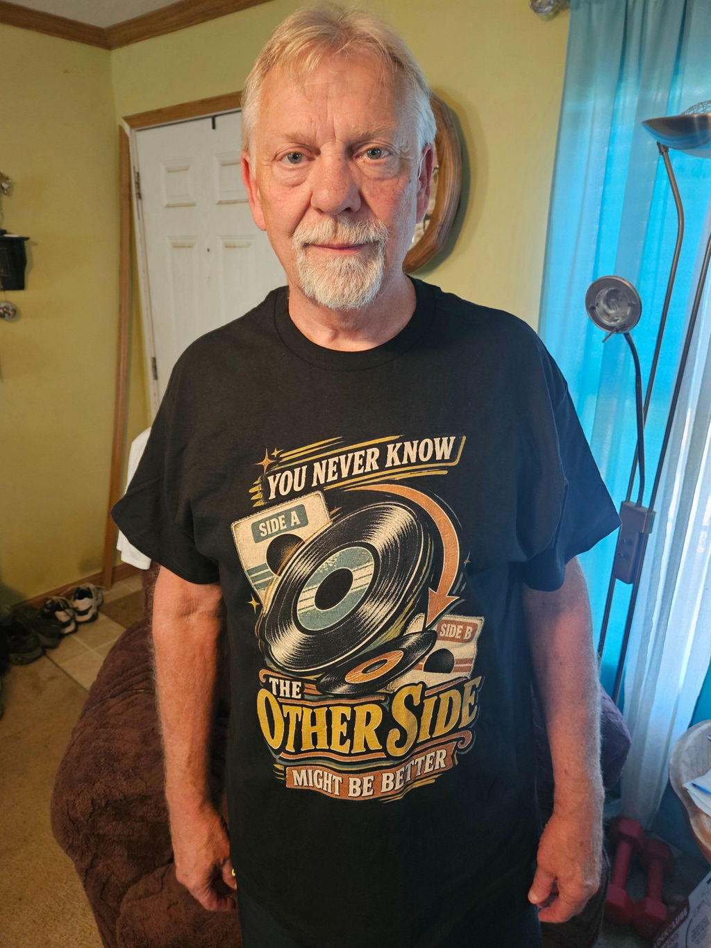 "You Never Know. The Other Side Might Be Better" Vintage T-Shirt