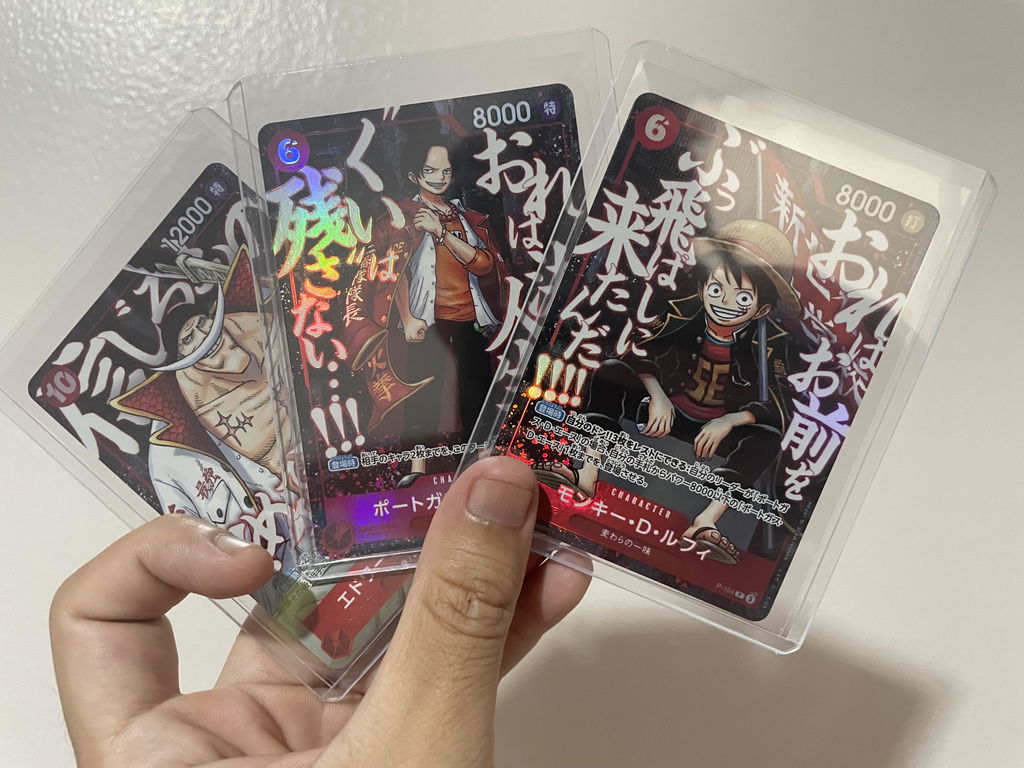 ONE PIECE Card Game SAIKYO JUMP Promo Card Luffy・Ace・Whitebeard Top Warrior TCG Promo