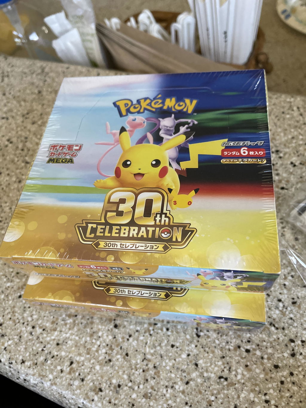 【M6a】30th CELEBRATION TCG BOX & CASE〔Factory Sealed〕
