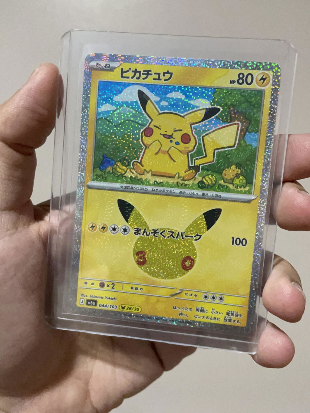 [M6a] Pikachu 044/103〈〉30th