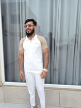 Mens - Polyester Tracksuit - Classic Almond