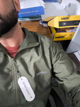 Mens - Wind Breaker Jacket - Olive