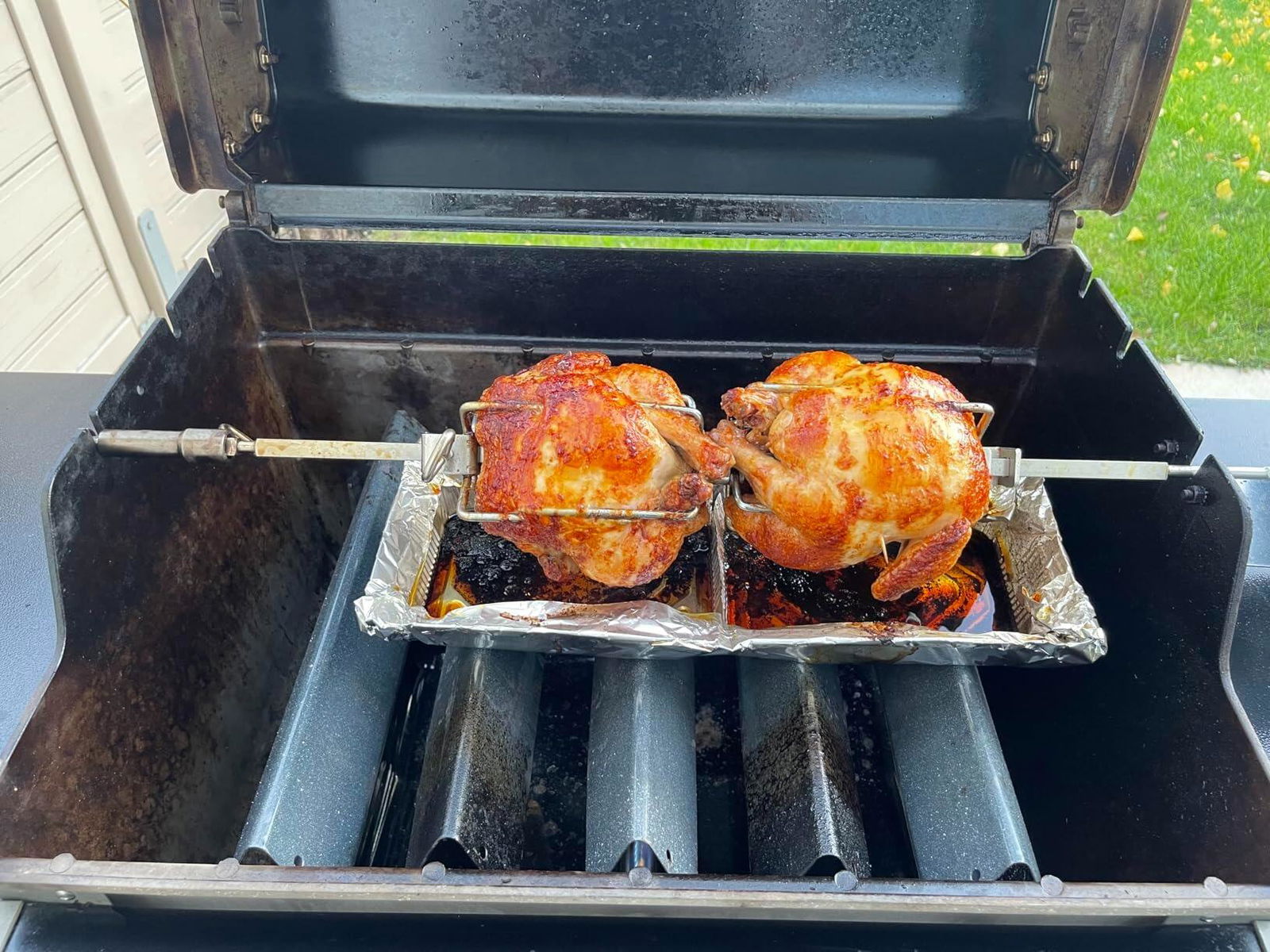 Onlyfire 6014 Rotisserie Kit for Weber Spirit 200/300 Series Grill