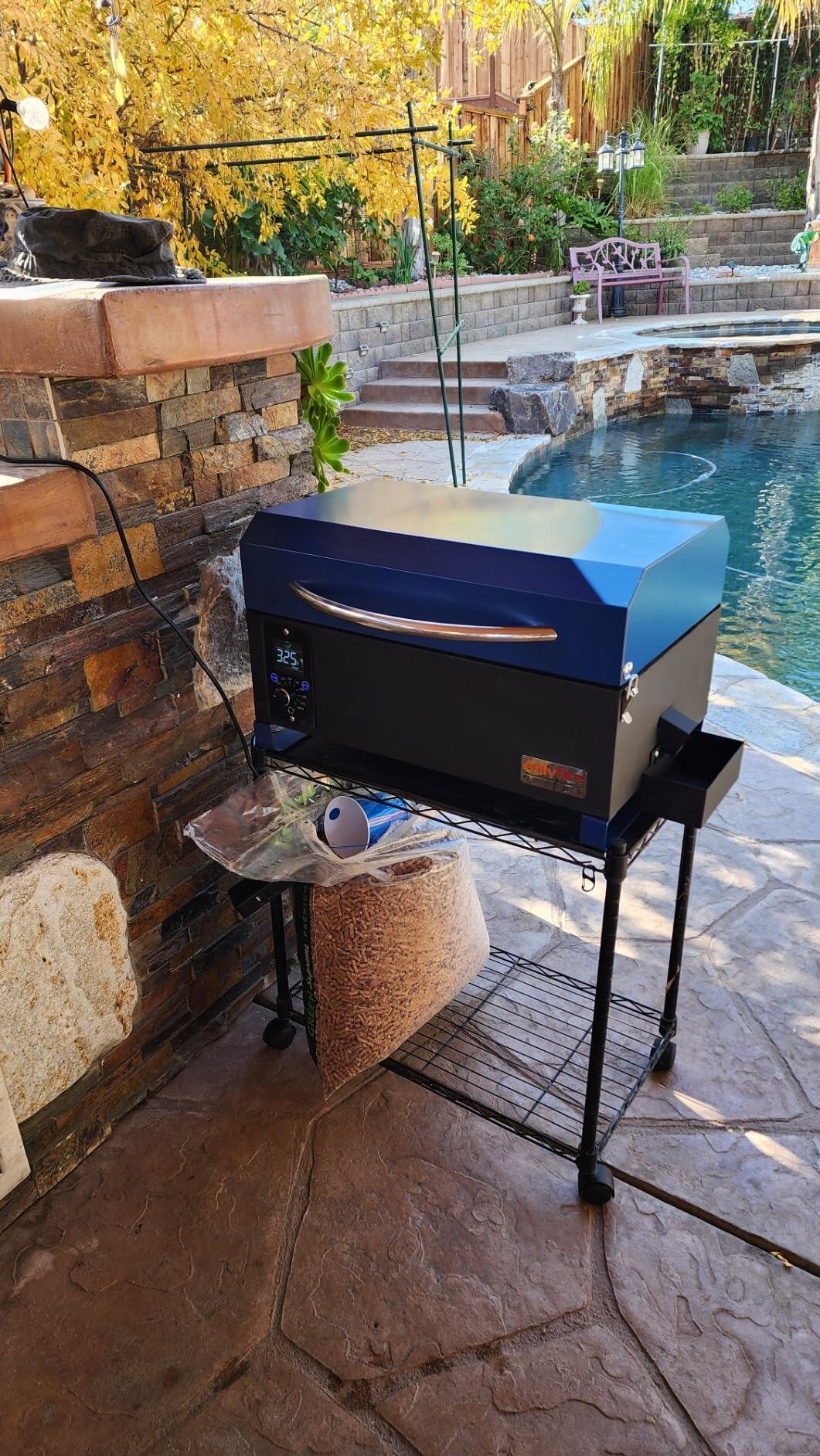 ONLYFIRE GRILLS-Wood Pellet Grill and Smoker with Digital Control