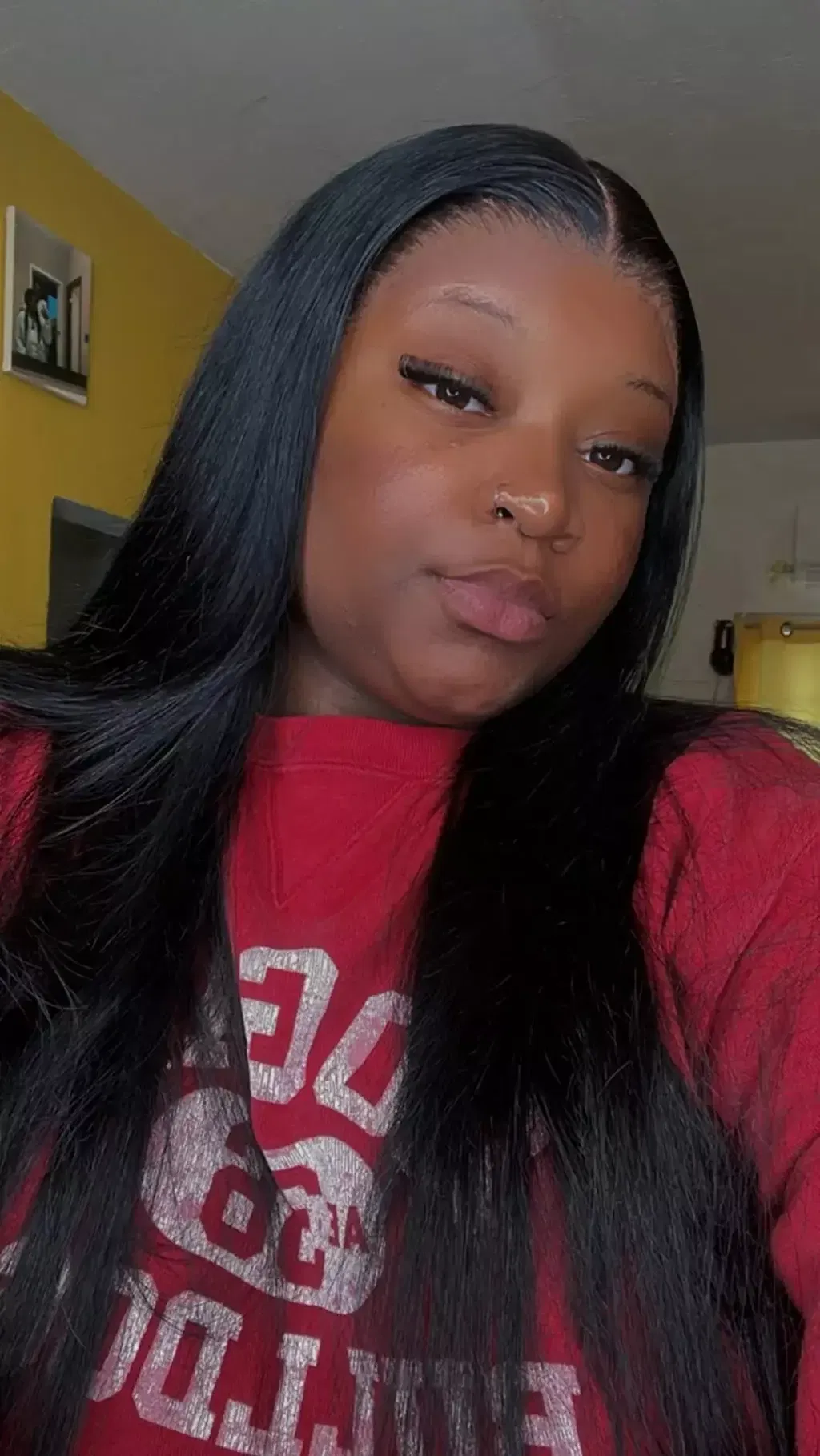 Wear Go Glueless Wig Straight Hair 7x6 HD Lace Human Hair Wigs Pre Bleached Knots