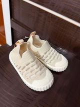 Cloudy Toddlers' First Step Shoes - Beige (Unisex)