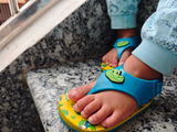 Premium Bunny Jellies Flip-flops for Kids - Orange (Unisex)