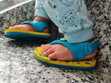 Premium Crocodile Jellies Flip-flops - Sky Blue (Unisex)