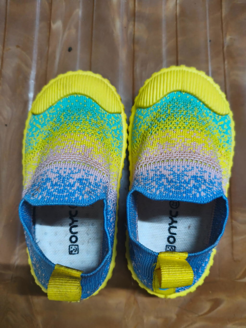 Ice Lolly Toddlers' First Step Shoes - Yellow (Unisex)
