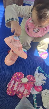 AIRY Toddlers' First Step Breathable Shoes - Peach (Unisex)