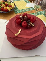 Chocolate & Cherry Mousse Cake