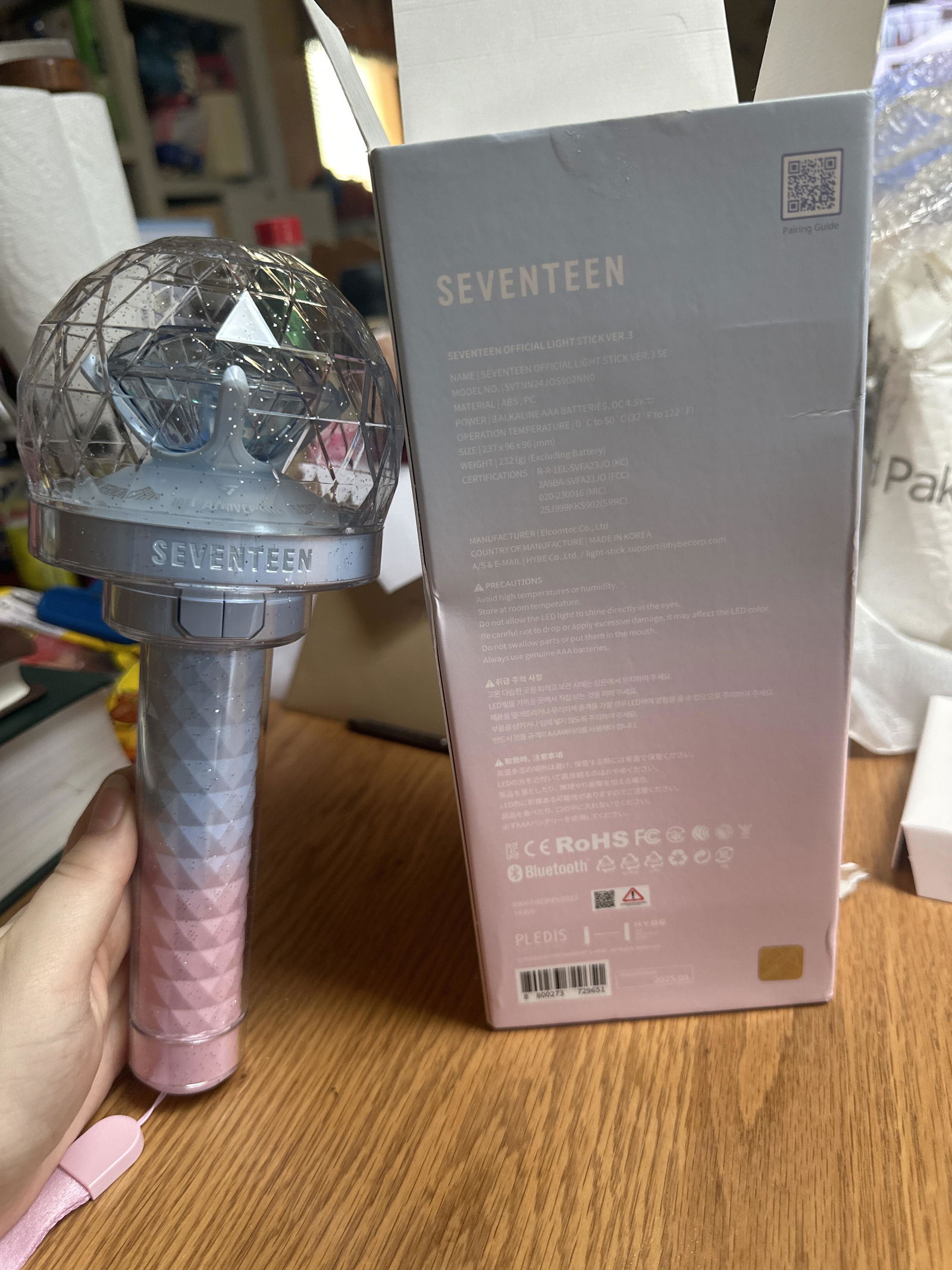 SEVENTEEN Official Light Stick (ver 3 10th anniversary) – Oppa Store
