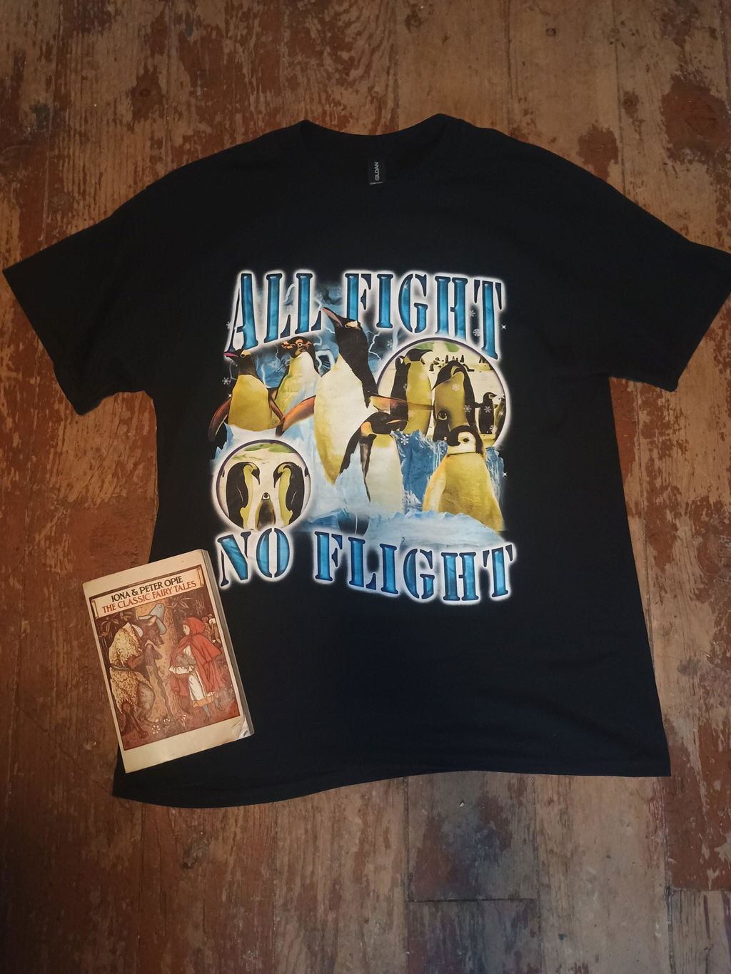 All Fight No Flight t-shirt