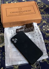 iPhone 11 Pro Max Cover - Black - ONation Silica Gel Series - HQ Liquid Silicone Elegant Colors Camera Protection Soft Case