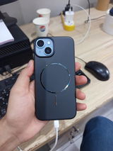 iPhone 14 Cover - Black -   New Premium Quality Slim Profile Shell Case With Magsafe