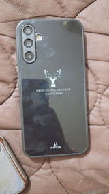 Samsung Galaxy A15 4GCover - Nice Series - HQ Ultra Shine Premium Infinity Glass Soft Silicon Borders Case (Fast Delivery)