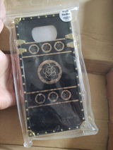 Xiaomi Poco X3 Cover - Design 1 - 3D illusion Gold Flowers Soft Trunk Case With Ring Holder