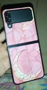 Samsung Galaxy Z Flip 4 5G Cover - Celestial Starry Universe Series - HQ Premium Shine Durable Shatterproof Case