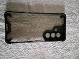 Samsung Galaxy S26 Cover - Black - Airbag Shockproof Hybrid Honeycomb Transparent Case