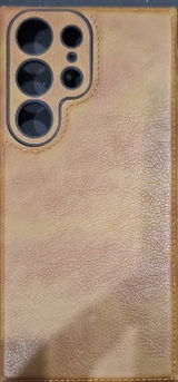 Samsung Galaxy S23 Ultra 5G Cover -  Brown - New JINDUKA Premium Vintage Leather Case Protective Back Cover