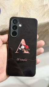 Samsung Galaxy S26 FE Cover - Personalized Alphabet Series - HQ Premium Shine Durable Shatterproof Case