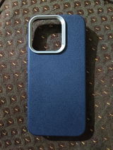 Vivo V70 Cover - Blue - New Premium Soft TPU Leather Texture Slim Case