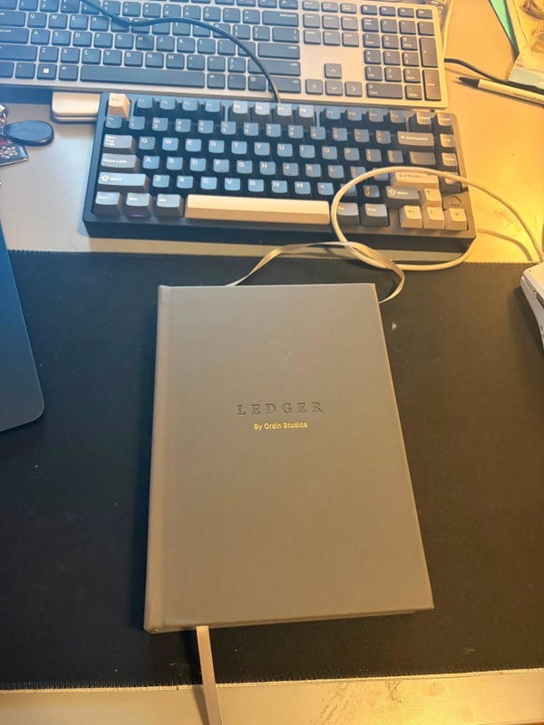 Photo from Chris's review of The Ledger