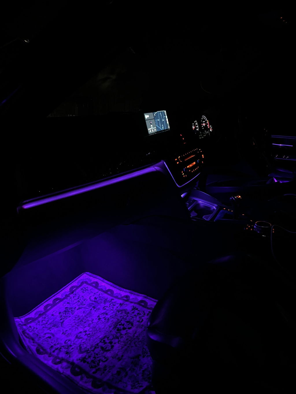 Autofußmatte Schwarz Edition I