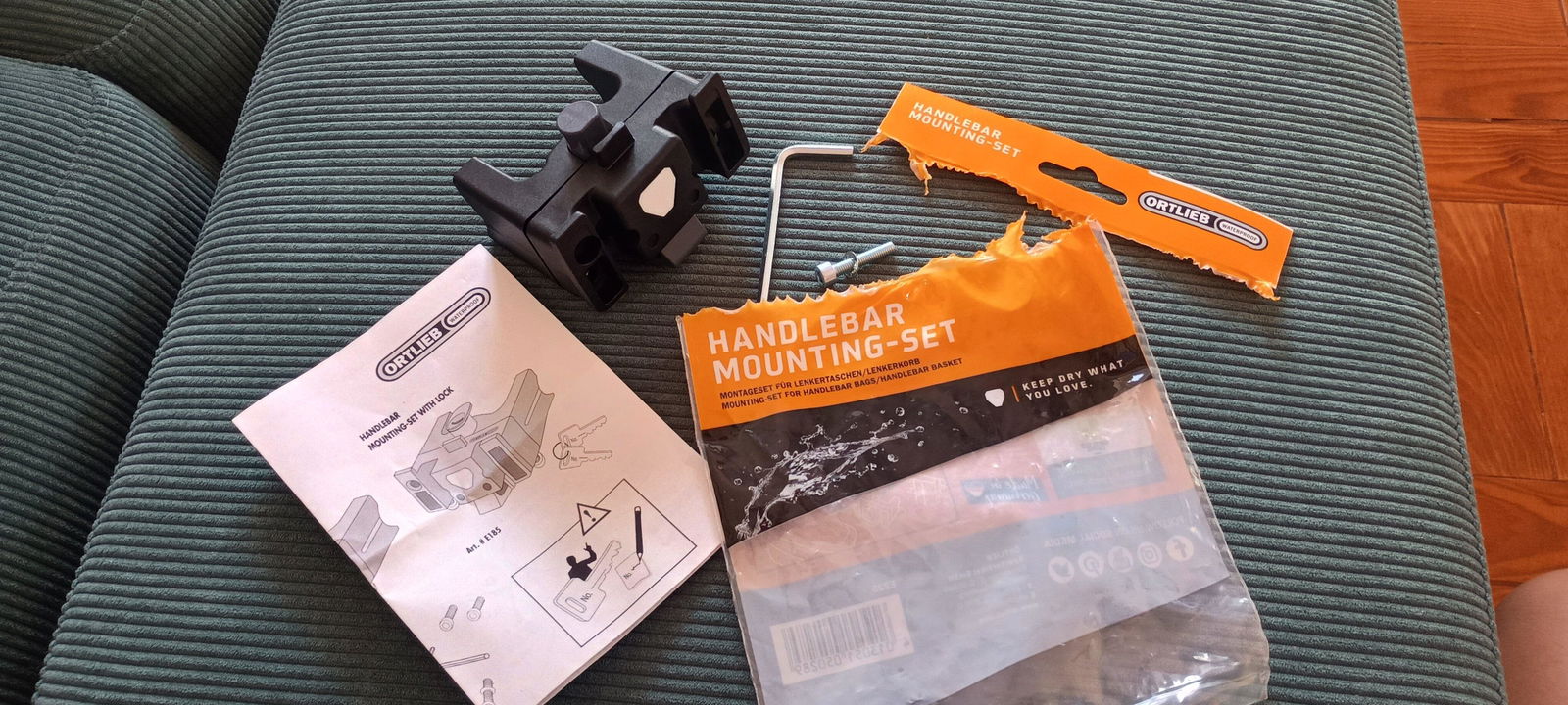 Handlebar Mounting-Set | ORTLIEB