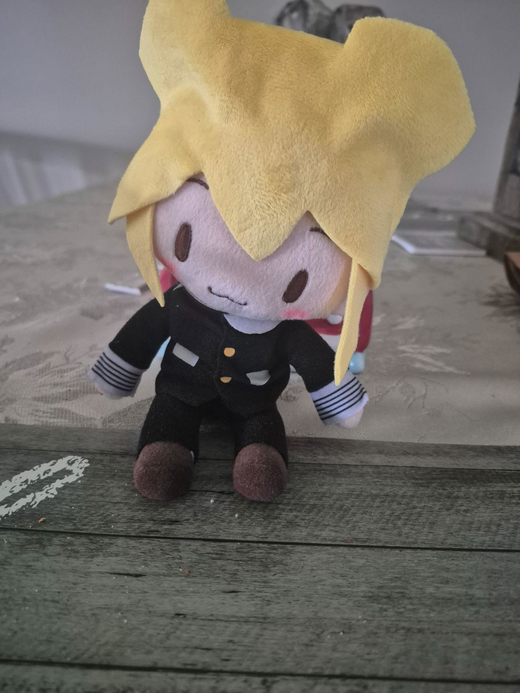 Hatsune Miku - Mini Plush "Kagamine Len" Uniform Ver. (EX) - fuwa petit