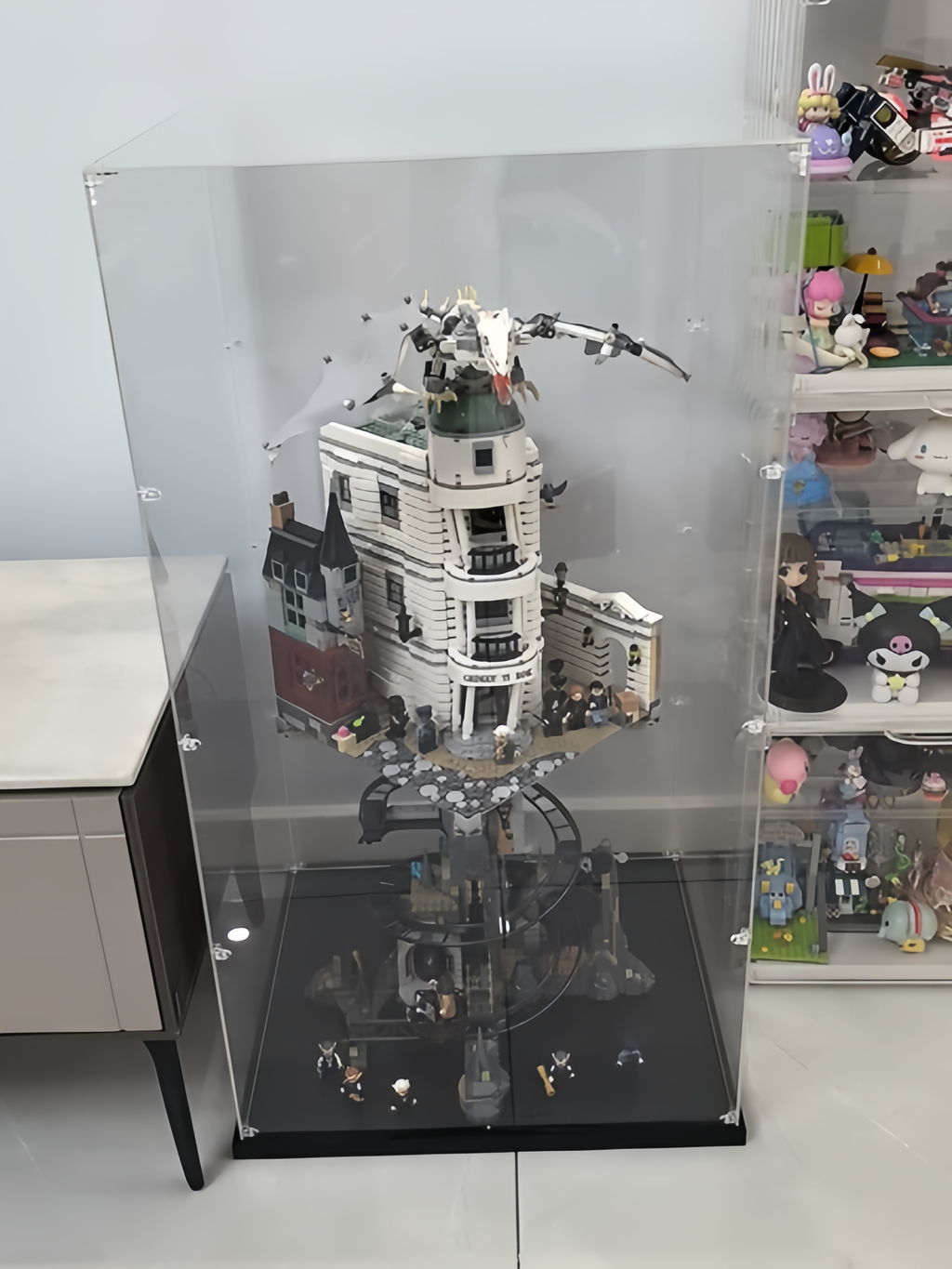 Acrylic Display Case for LEGO® Gringotts™ Wizarding Bank 76417