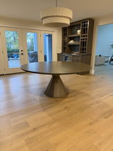 Amish Coral Round Dining Table