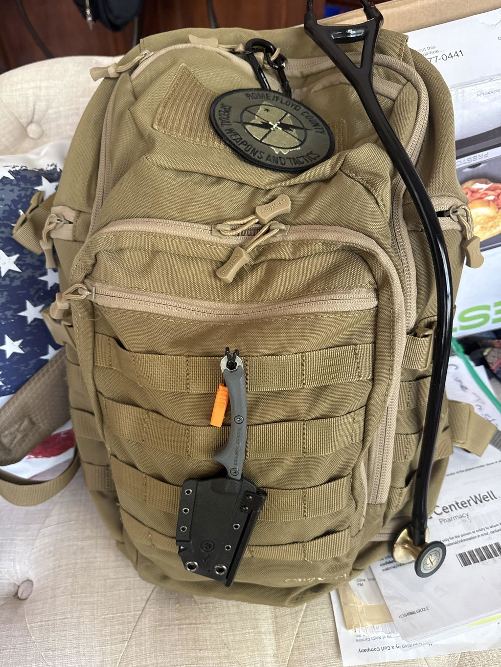 Scout Feather Adventure Survival Knife
