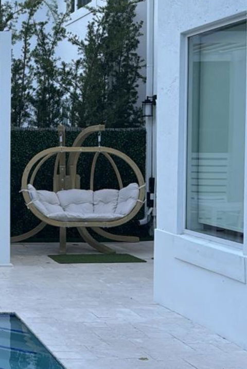 Amazonas Globo Royal Double Seater Hanging Chair with Cushions & Stand Set