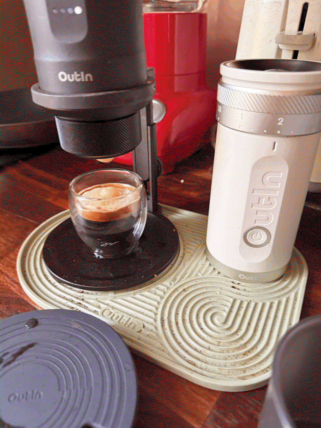 OutIn Fino Portable Electric Coffee Grinder