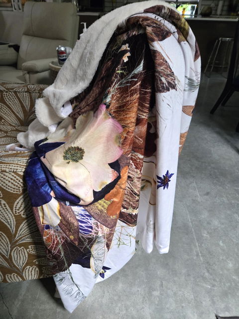 Harvest Moon Throw Blanket