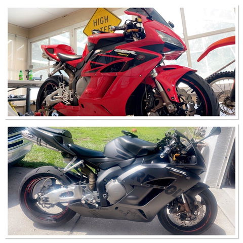Injection Fairing kit for 04-05 CBR1000RR - Red, Black - Factory Style #OYO87900514