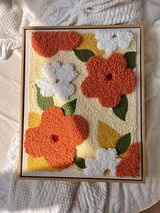 Bright Blossoms Punch Needle Kit