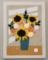 Sunflower Bouquet Punch Needle Kit