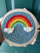 Rainbow Punch Needle Kit