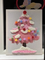 Festive Christmas Tree Punch Needle Kit