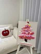 Festive Christmas Tree Punch Needle Kit