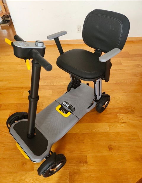 Paiseec Mobility Scooter L5 - Premium Lightweight Travel Scooter with Long Range Battery