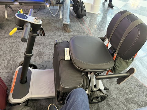 Paiseec Mobility Scooter L5 - Premium Lightweight Travel Scooter with Long Range Battery