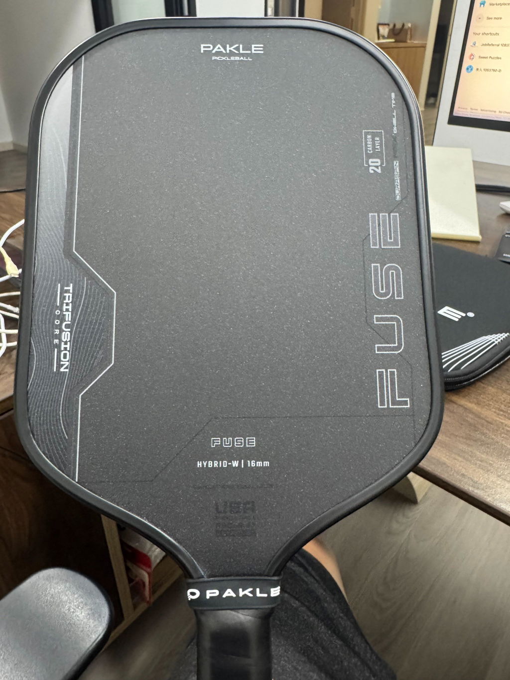 (Pre Order Shipping August 13-15th)FUSE Hybrid-W Shape - New Gen4.5 Pickleball Paddle